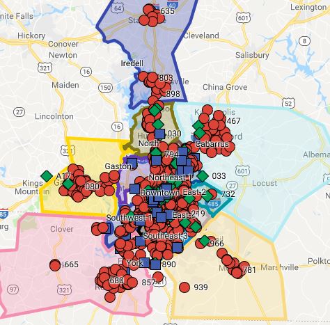 Charlotte Map