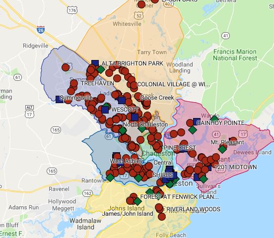 Charleston Map