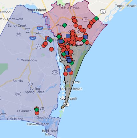 Wilmington Map